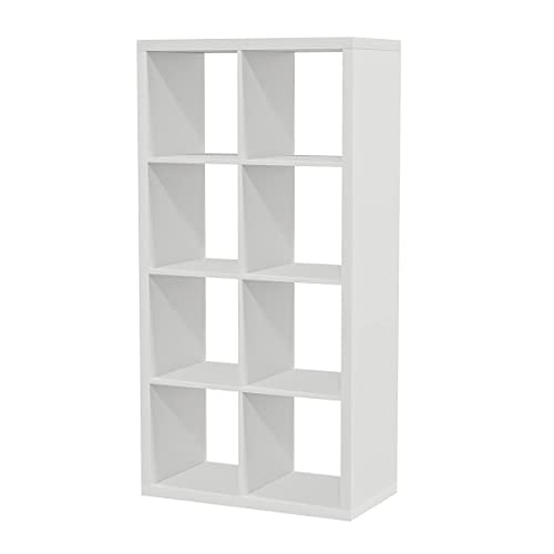 Ikea Kallax Regal, Bücherregal, Wandregal, Raumteiler in weiß (77 x 147 cm)