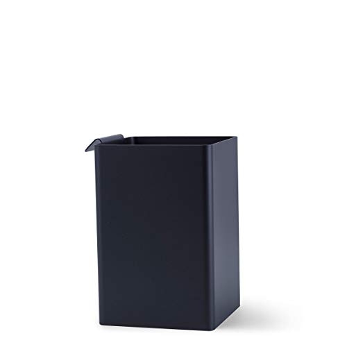 Gejst Flex Box Groß Schwarz - Flex Regalleiste Zubehör - Quadratische Form - Einfache Montage Mit Magnet - Mühelos Austauschbar - Skandinavisches Design, 10,5 x 12,5 x 15,5 cm