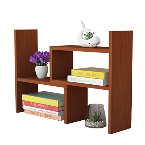 Einziehbare Desktop Holz Kleines Bücherregal Removable Home Wohnzimmer Schlafzimmer Nachtlager Regal Bücherregal (Color : C, Größe : 15cm)